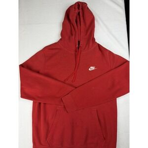 Nike Sportswear Club Men's Pullover Hoodie - Red, Size Large